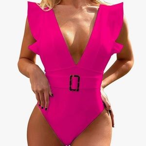 ⭐️NWOT⭐️ Hot Pink One Piece Swimsuit